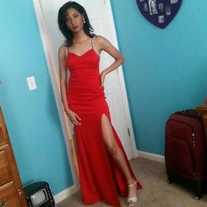 Formal Dress w/ Slit; PROM/HOMECOMING
